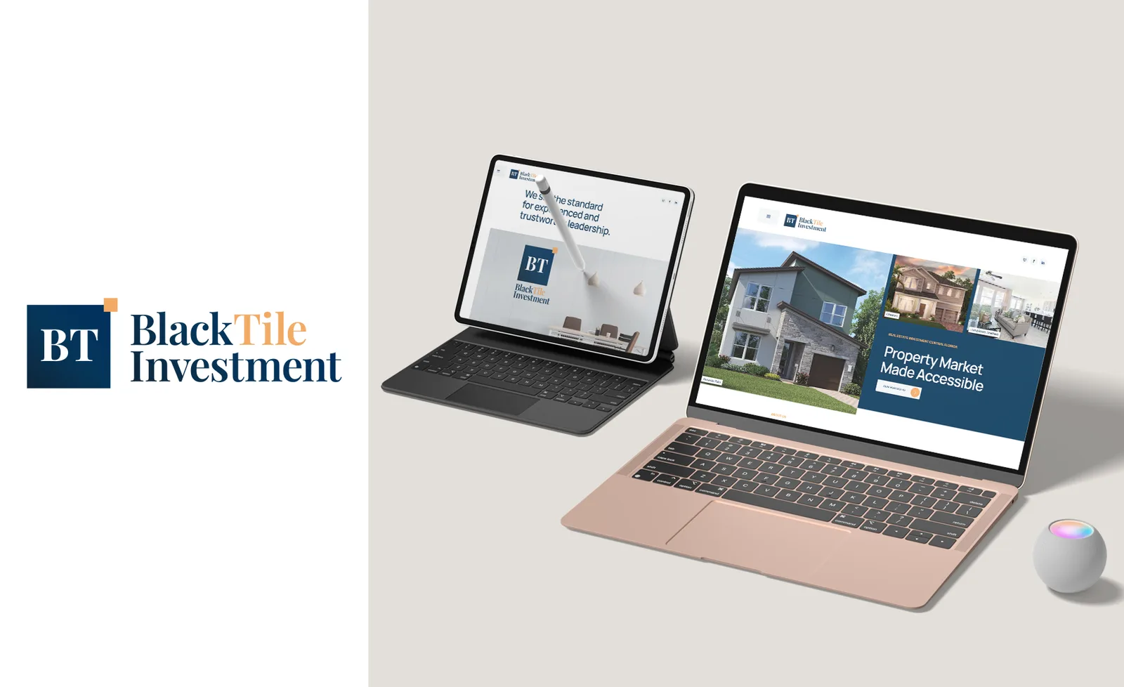 BTI Logo + Website - Erstellung eines Logos und einer Website für Immobilienmanagement